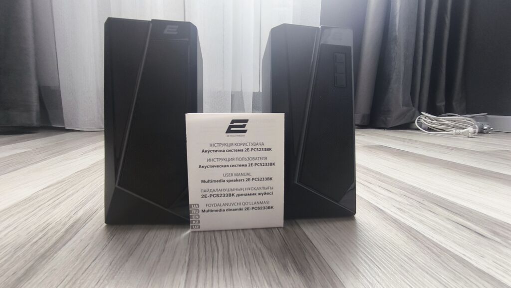 2E PCS233BK Multimedia Speakers - 2.0 akustik sistem, ümumi güc: 10 W — Dinamiklər və akustik sistemlər, Bakı (5)