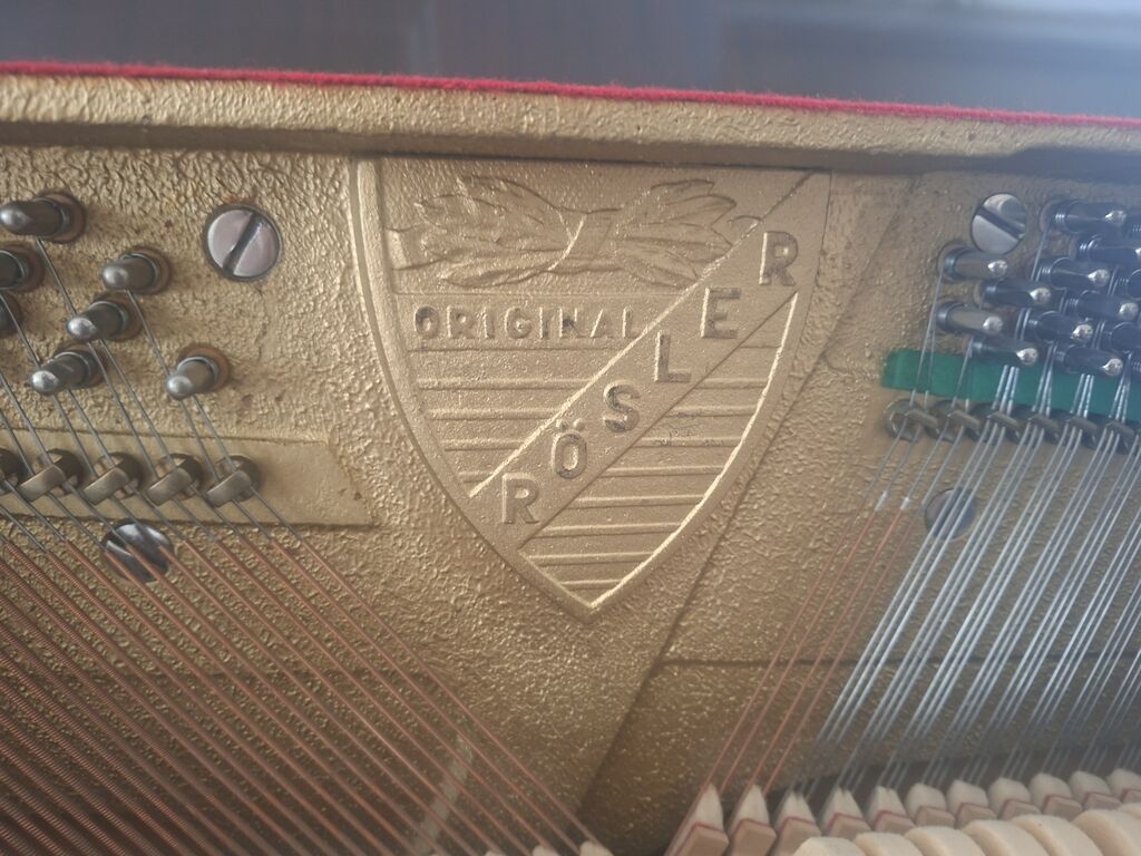 Rösler dik piano - Brend/model: Rösler - Tip: Dik (upright) piano — Pianino və digər klaviş alətləri, Bakı (3)