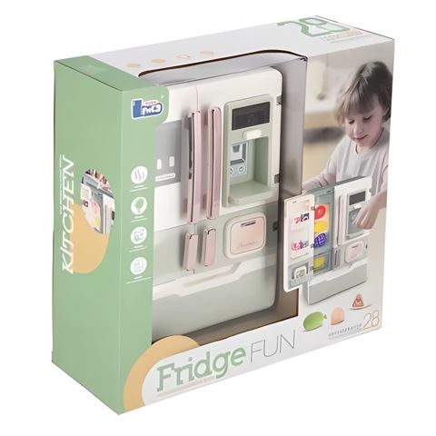 Oyuncaq soyuducu Fridge Fun C16, plastik, ağ — Bakı