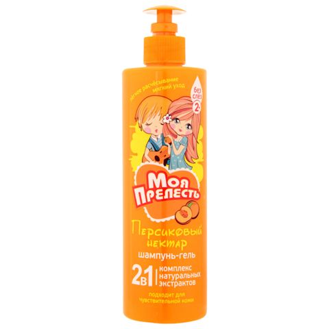 Şampun-gel Моя прелесть şaftalı nektarı, 500 ml — Bakı