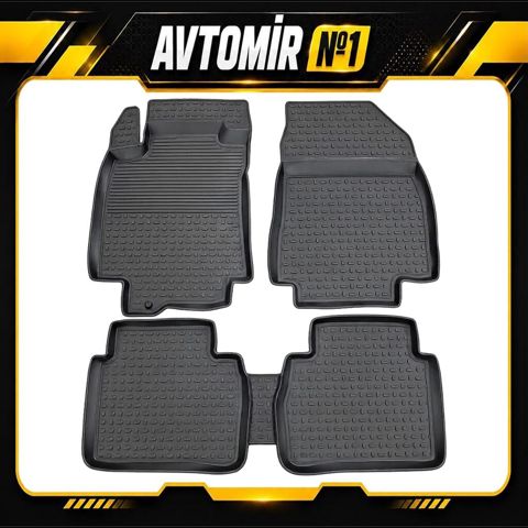 Nissan Tiida 2004-2015 üçün salon rezin ayaqaltı Nissan Tiida — Bakı