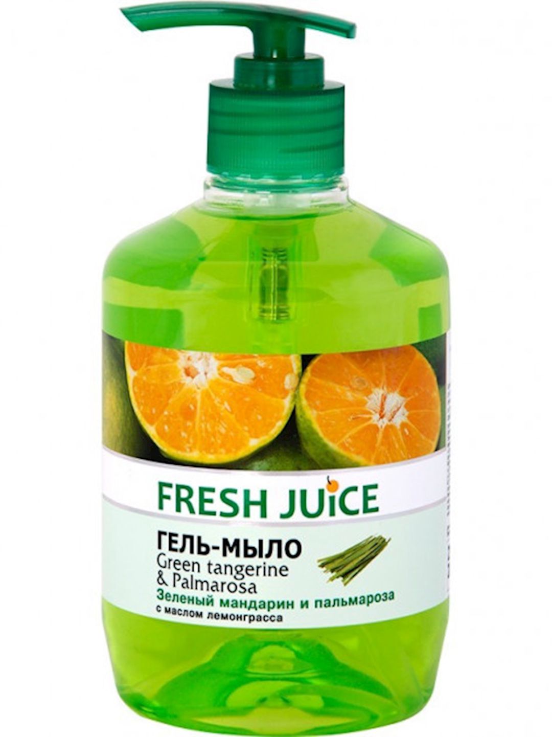 Gel-sabun Fresh Juice Green Tangerine & Palmarosa 460 ml — Mallar, Bakı