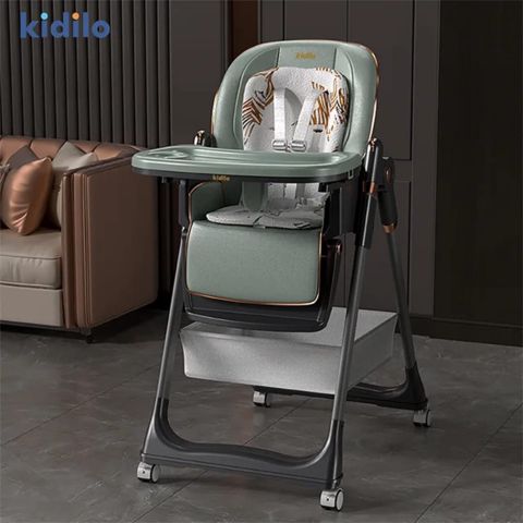 Uşaq yedizdirmə oturacağı Kidilo 8155, yaşıl — Bakı