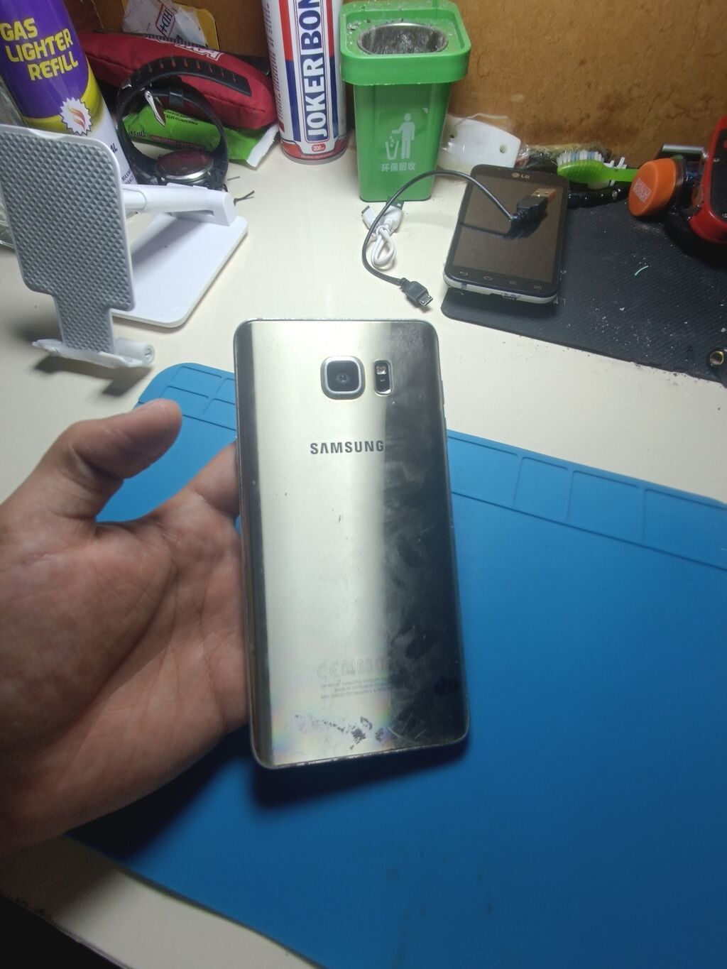 Samsung Galaxy Note 5, 32 GB, rəng - Qızılı, Barmaq izi — Samsung, Sumqayıt (2)