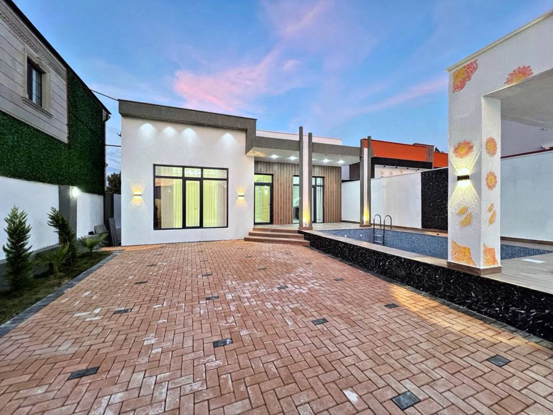 Satılır 4 otaqlı həyət evi/bağ evi 160 m² — Ev, villa, Bakı (2)