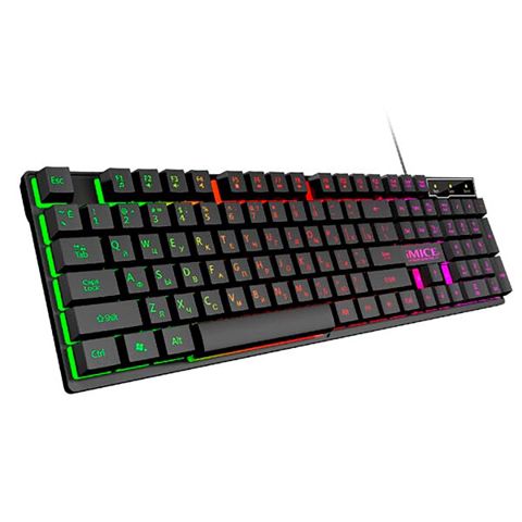 iMice AK 600 Gaming Membrane Keyboard LED Light — Bakı
