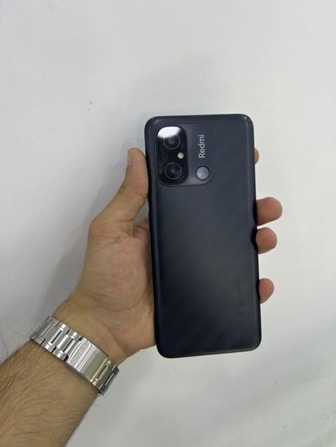 Redmi 12C, 128 GB, rəng - Qara, Barmaq izi — Gəncə