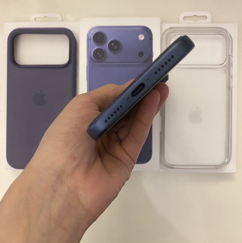 IPhone 17 Pro Max, 256 GB, Göy, Simsiz şarj — Apple iPhone, Masazır (4)