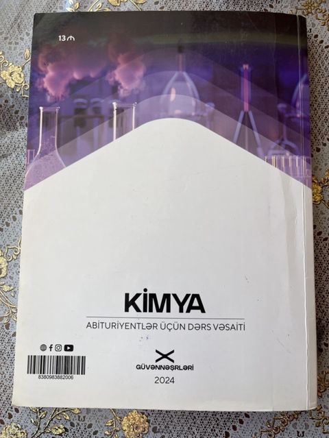 Kimya 9-cu sinif, 2024 il — Digah