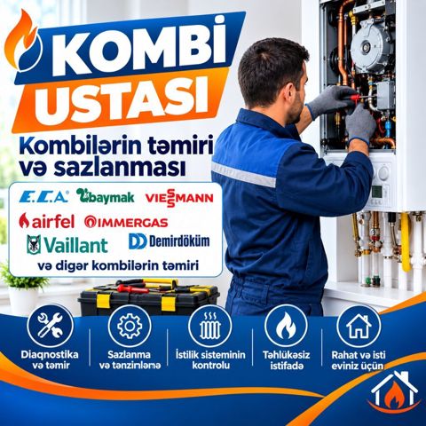 Kombilərin Təmiri Kombilərin təmiri və sazlanması Peşəkar və — Bakı