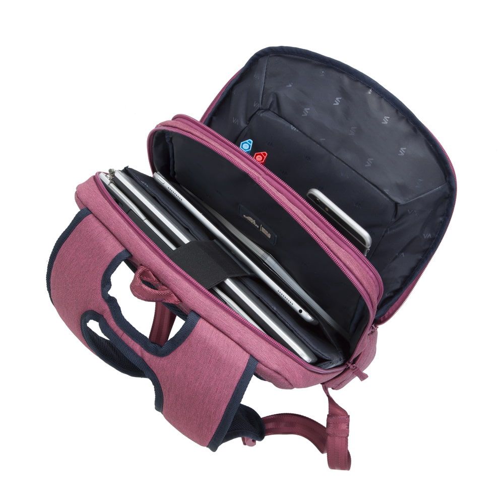 Noutbuk çantası 15.6 Rivacase 7760 Red — Mallar, Bakı (8)