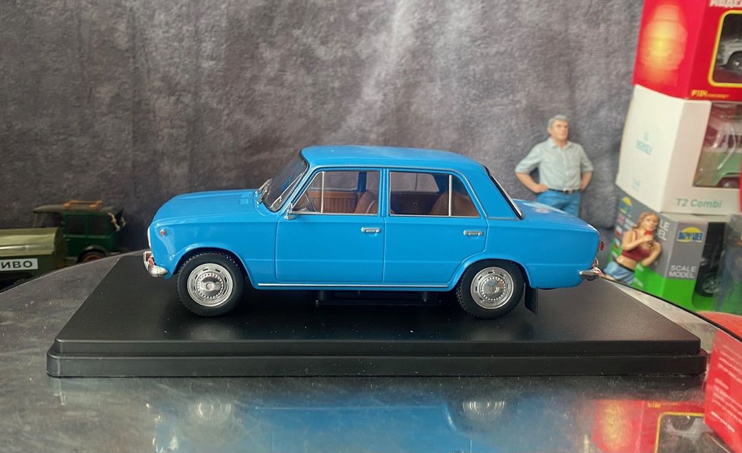 Коллекционная модель VAZ-2101 Lada 1200 blue 1970 — Kolleksiyalar, Bakı (5)