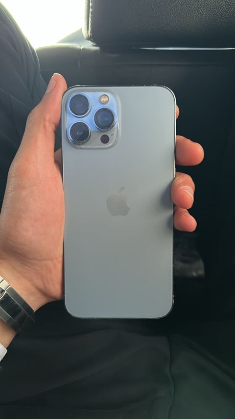 IPhone 13 Pro Max, 128 GB, Göy, Face ID — Bakı