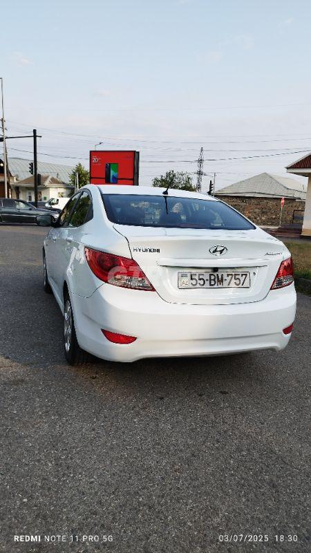 Hyundai Accent 1.4 L, 2013, 183 563 km — Avtomobillər, Şəki (4)