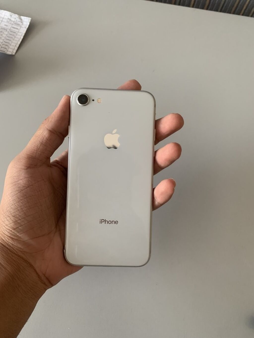 IPhone 8, 64 GB, White Titanium, Simsiz şarj — Apple iPhone, Digah (3)