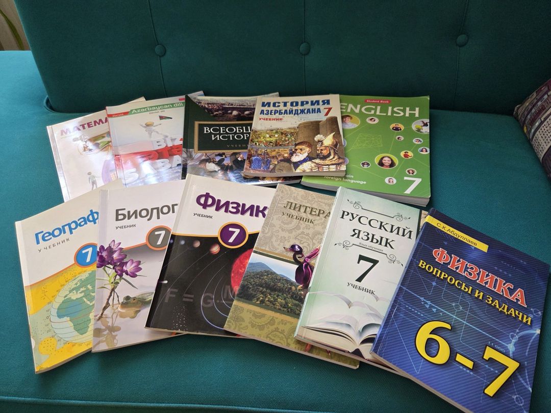 Учебники и тесты (6,7,8,9 класс) — Məktəb və təhsil malları, Bakı