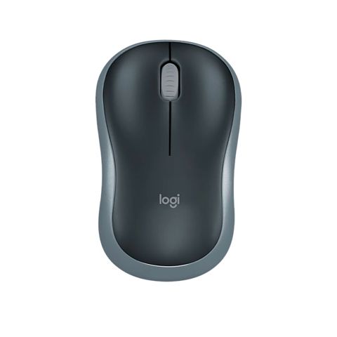 Logitech M185 Wireless Mouse Grey — Bakı