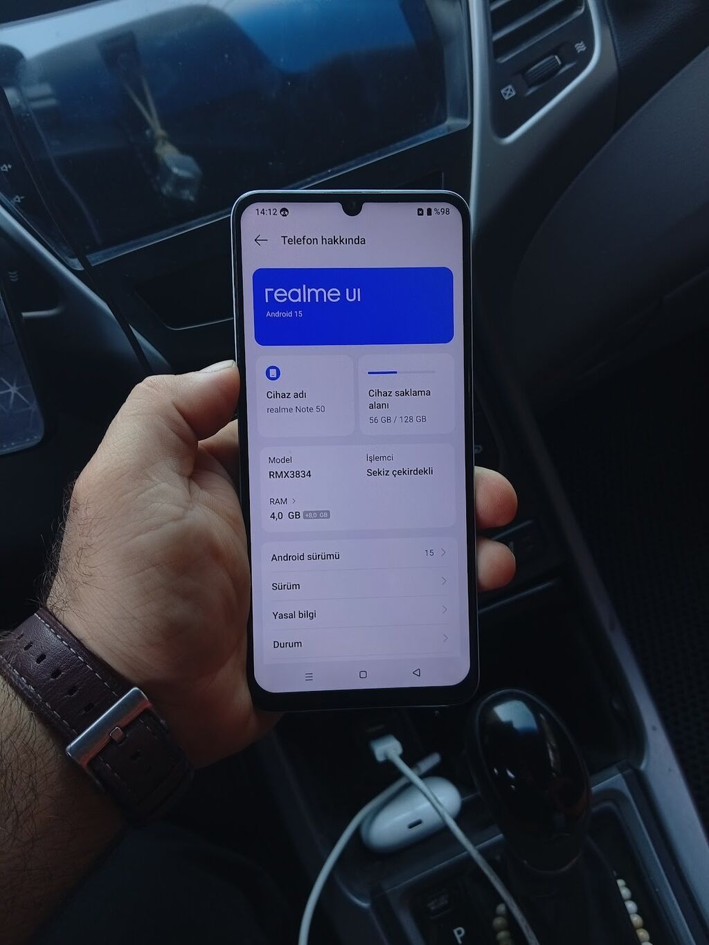 Realme Note 50, 128 GB, rəng - Mavi, İki sim kartlı — Realme, Bakı (2)