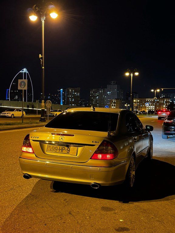 Mercedes E 220, 2.2 L, 2007 il, 264 317 km — Avtomobillər, Bakı (3)