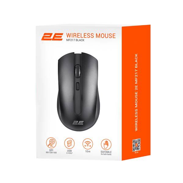 2Е MF217 Black Wireless Mouse 2E-MF217WB — Mallar, Bakı