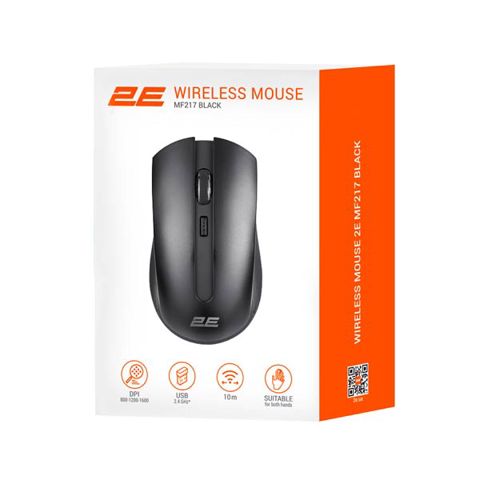 2Е MF217 Black Wireless Mouse 2E-MF217WB — PrimeShop