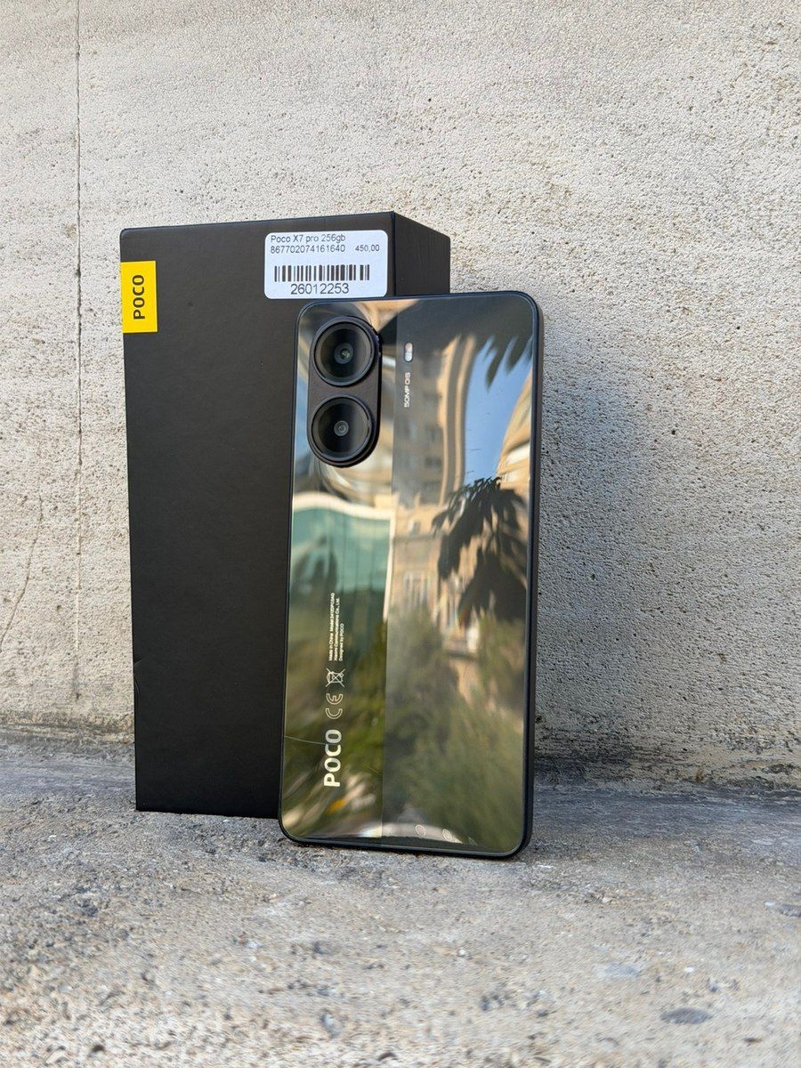 Xiaomi Poco X7 Pro Black 256GB/8GB — Smartfonlar, Bakı (2)