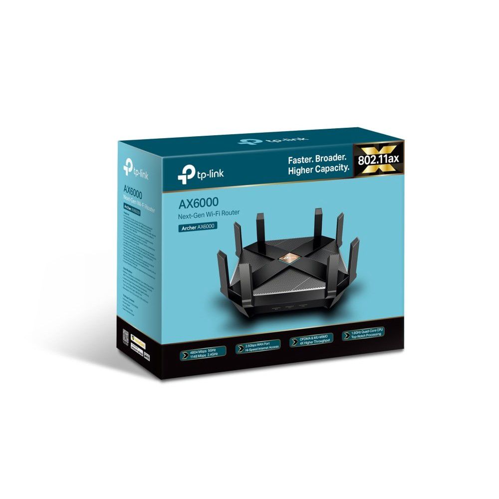 Wi-Fi 6 Router Tp-lınk Archer AX6000 — Mallar, Bakı (4)