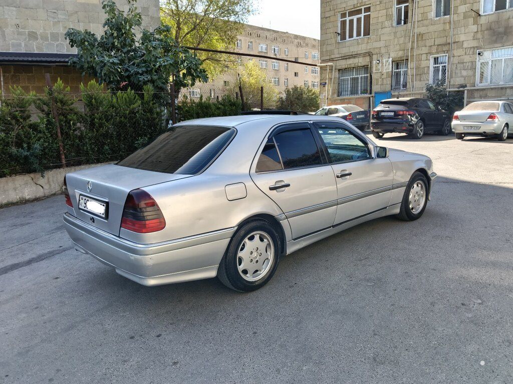 Mercedes C 180, 1.8 L, 1994 il, 271 000 km — Avtomobillər, Bakı (4)