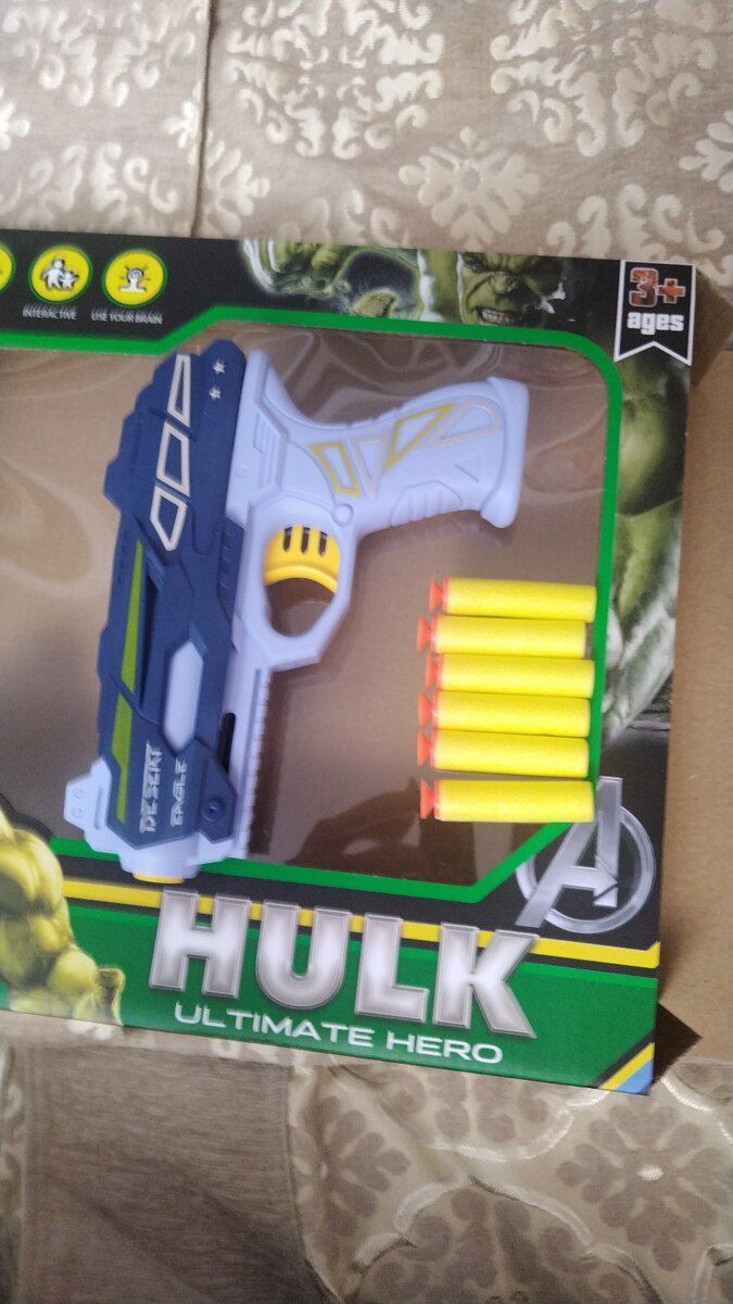 Hulk oyuncaq və desert eagle — Oyuncaqlar, Bakı (3)