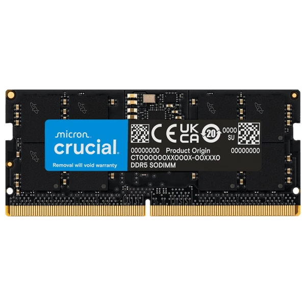 RAM Crucial 32GB DDR5 5600MHz so-dımm CT32G56C46S5 — Bakı