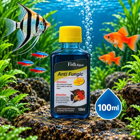 Balıq xəstəlikləri üçün maye Fish Aqua Anti fungic, 100 q — Bakı