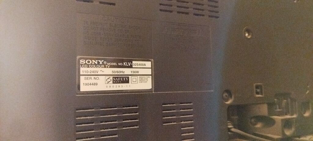 Sony Bravia LCD TV – model KLV-32S400A - Ekran: 32 düym, LCD — Televizorlar, Bakı (2)