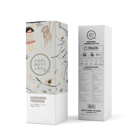 Vakuumlu termos Hanging Friends 260ml. Material: paslanmayan polad 18/8 - CBBK26HF — Bakı