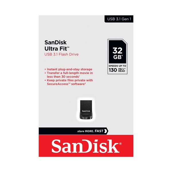 SanDisk Ultra Fit USB 3.2 32GB Flash Drive — Mallar, Bakı