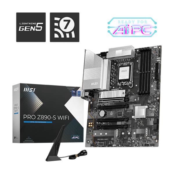 MSI PRO Z890-S WiFi Motherboard — Mallar, Bakı