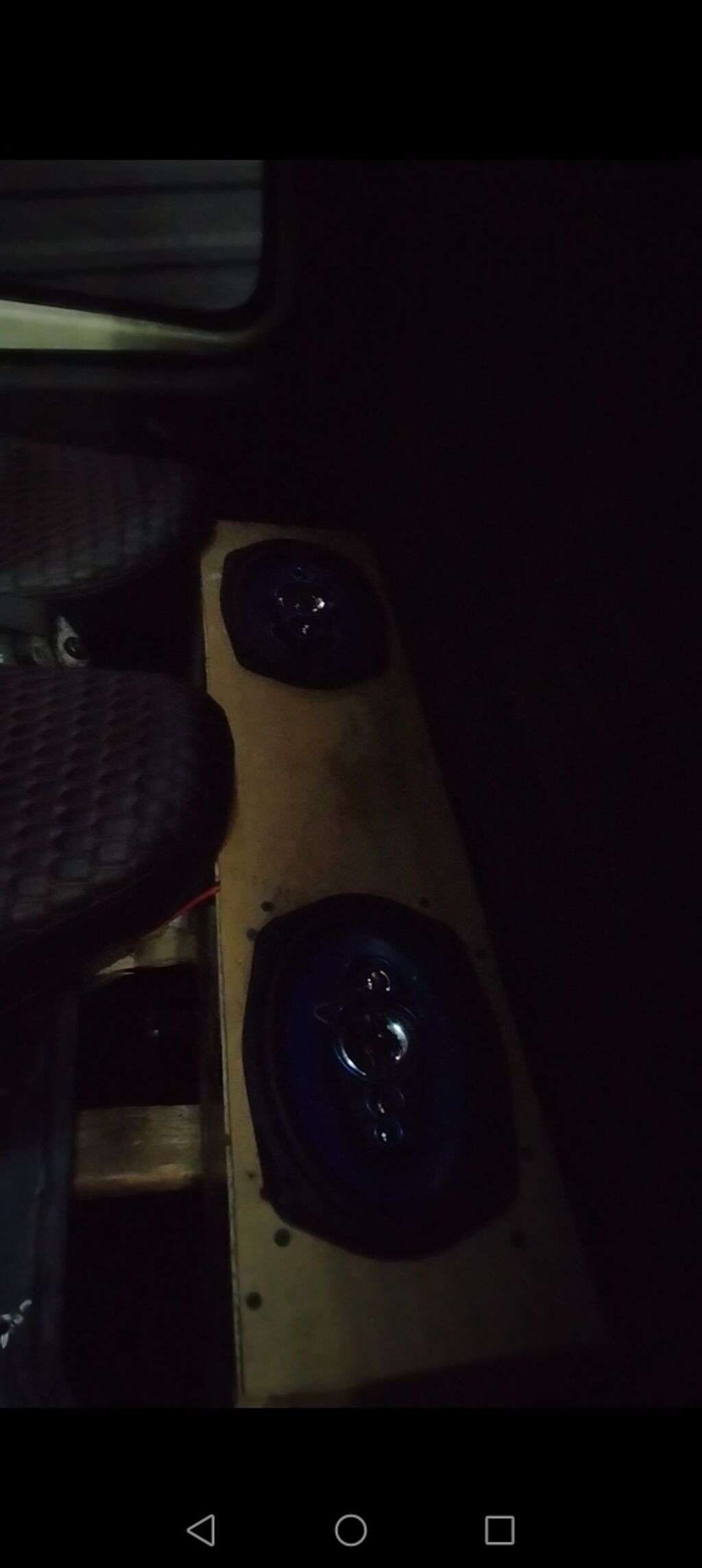 Avtomobil üçün akustik sistem – 6x9 oval koaksial dinamiklər - Taxta — Avtomobil akustikası, Bakı
