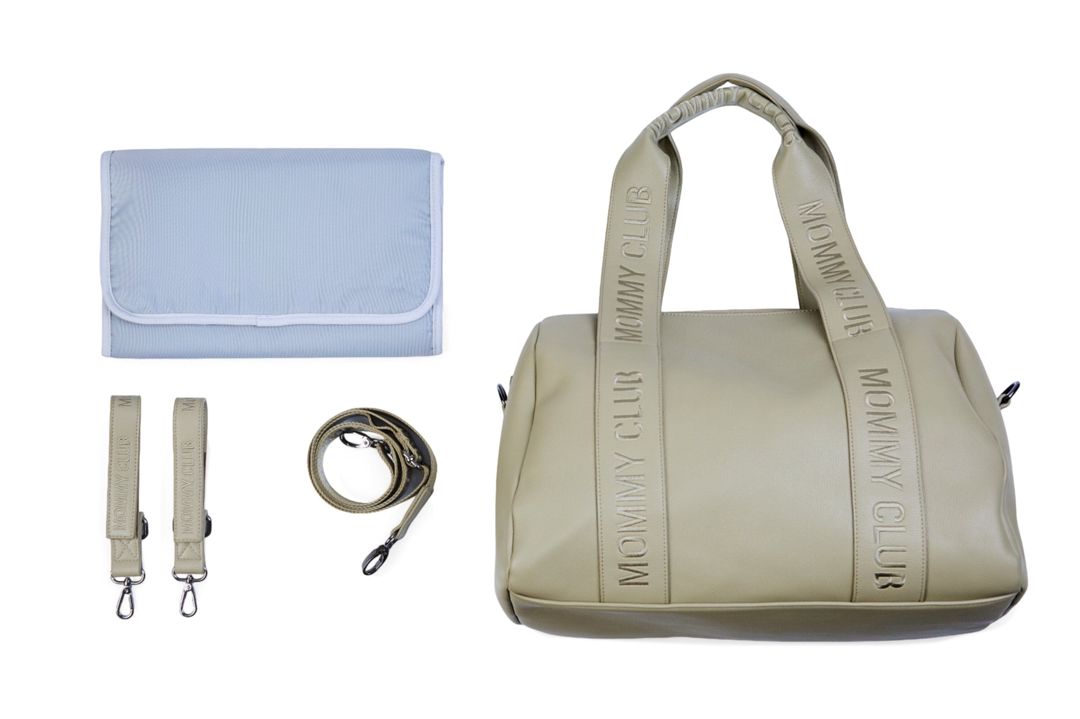 Uşaq əşyaları üçün çanta Childhome Mommy Club Signature C2, yaşıl, 27x21 sm — Mallar, Bakı (3)