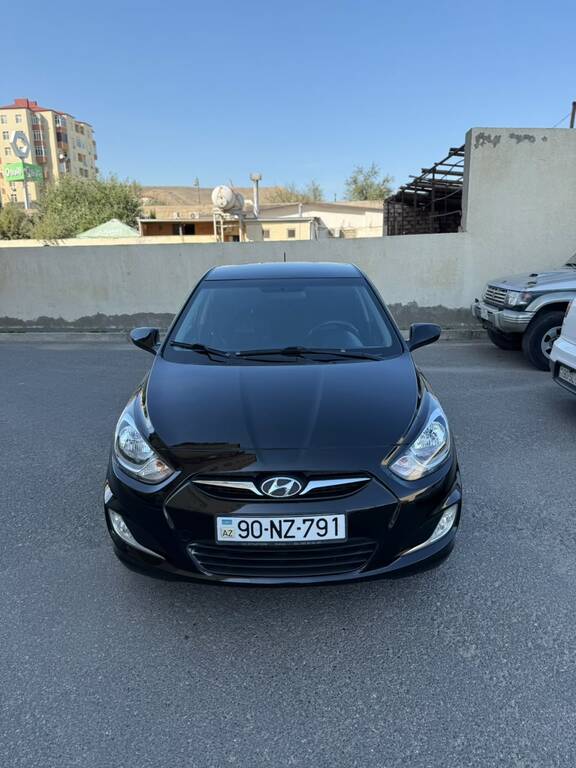 Hyundai Accent, 1.6 L, 2012 il, 159 000 km 90-NZ-791 — Avtomobillər, Bakı