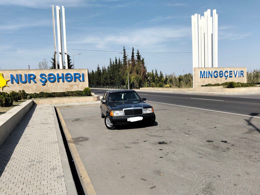 Mercedes 190, 2.0 L, 1991 il, 165 750 km — Avtomobillər, Bərdə (2)