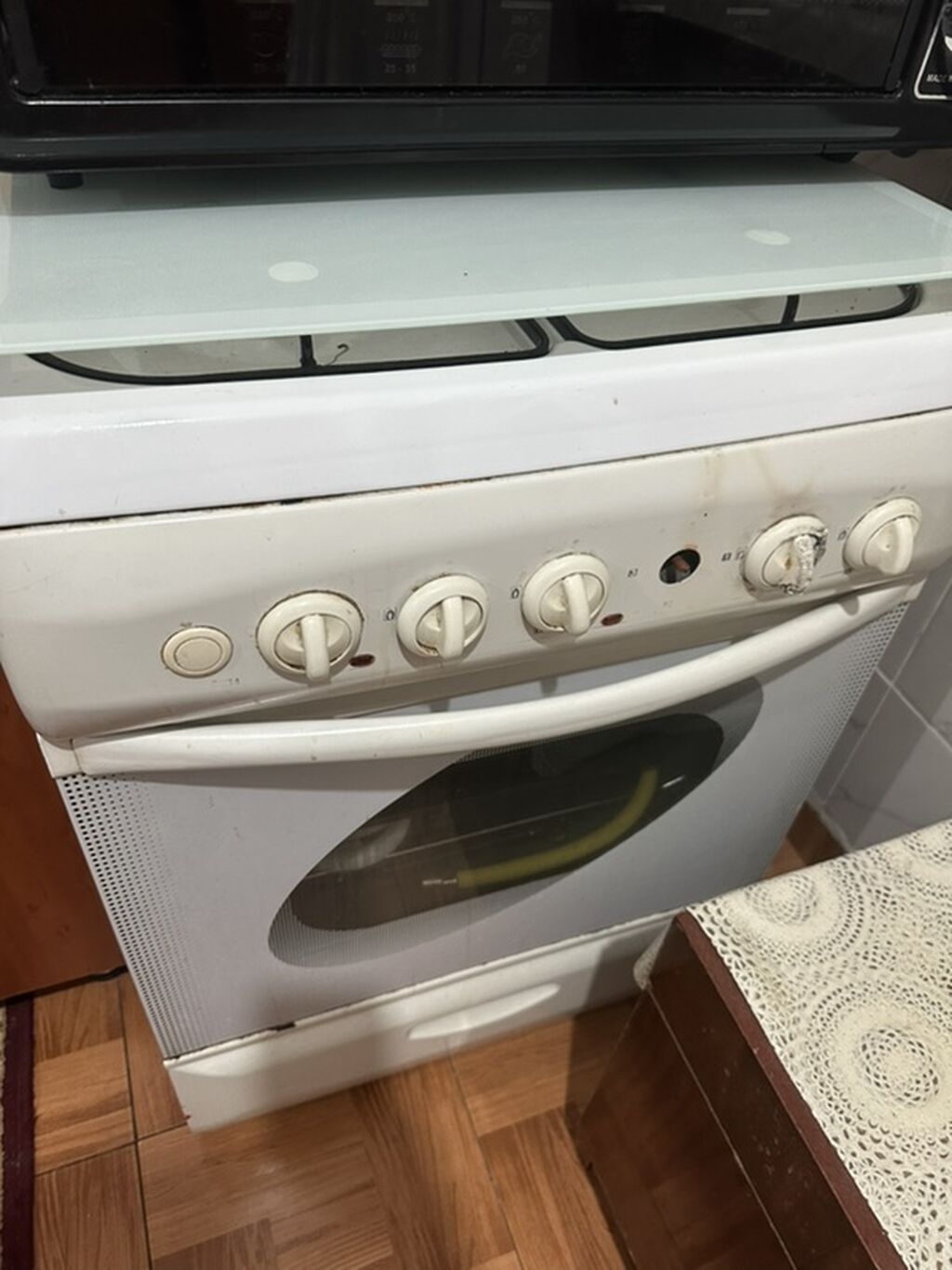 Qarışıq sobası Ayrıca dayanan, 4 gözlü, İşlənmiş — Plitələr, Bakı (3)