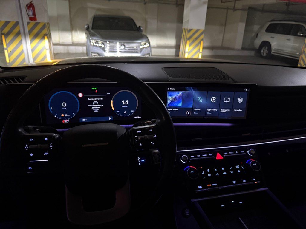 Hyundai Santa Fe, 2.5 L, 2024 il, 59 983 km — Avtomobillər, Bakı (9)