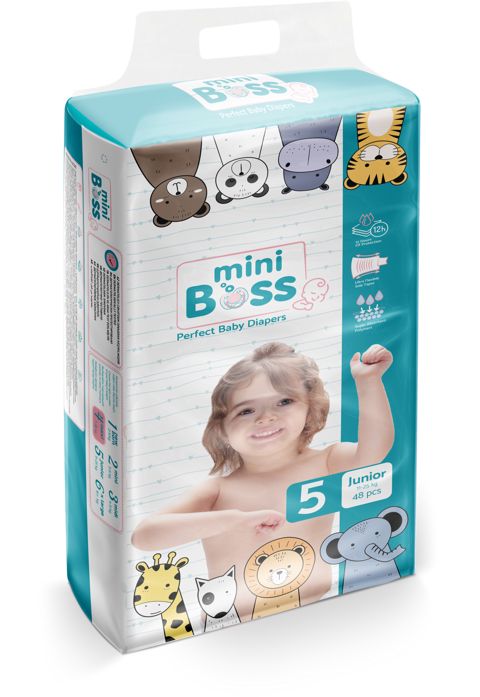 Uşaq bezləri Mini Boss Junior, №5, 11-25 kq, 48 əd — Bakı