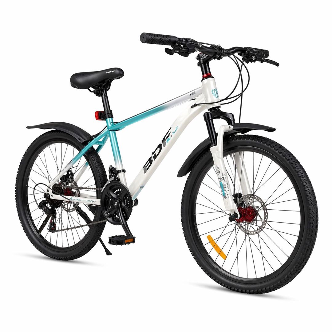 Dağ velosipedi BDF bm999, açıq mavi/ağ, 13-16 yaş, 26" — Velosipedlər, Bakı (2)