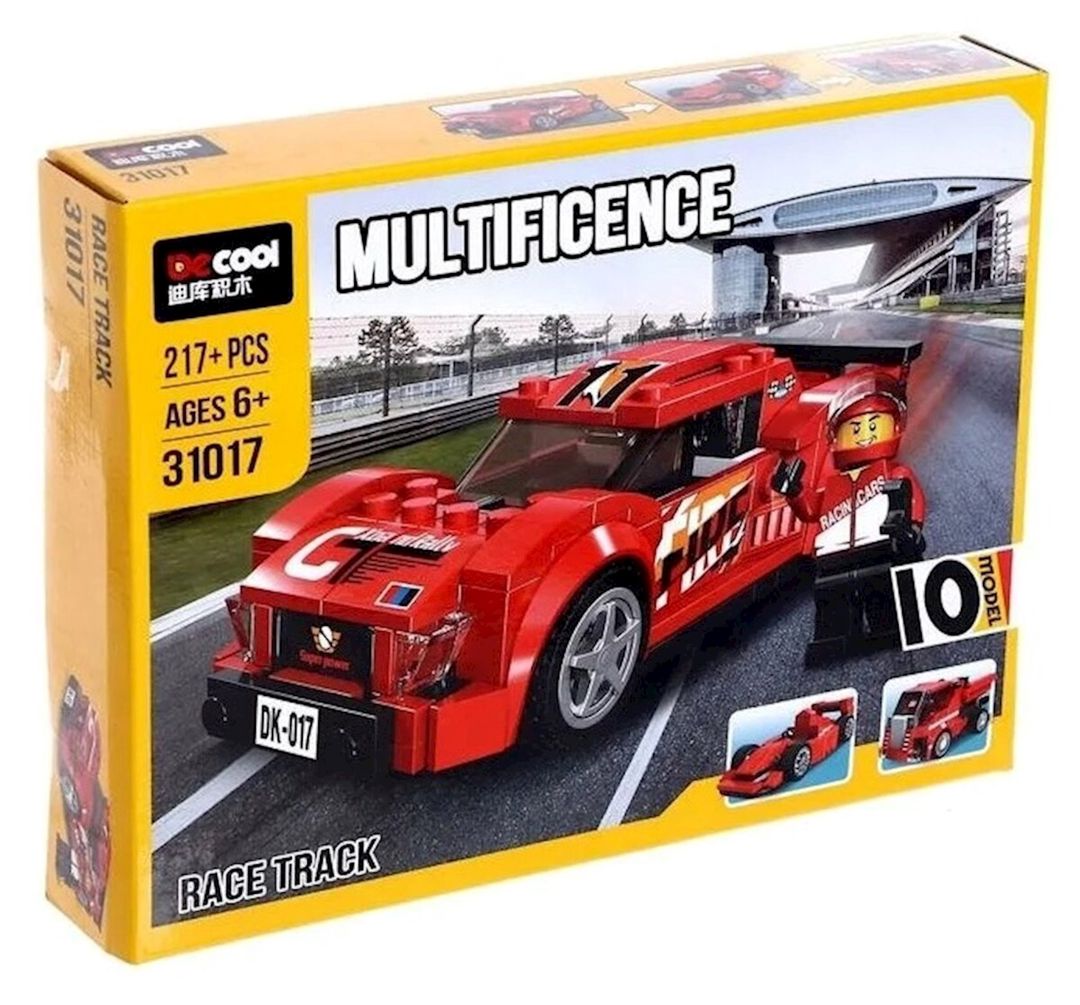 Blok konstruktor Decool Multificence Race Track 31017, 217 element — Mallar, Bakı (2)