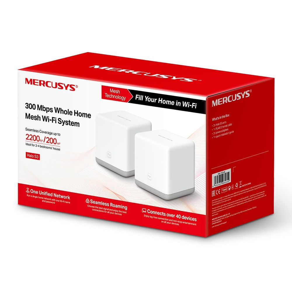 Halo S3 300 Mbps Mesh Wi-Fi System (2-pack) — Mallar, Bakı (4)