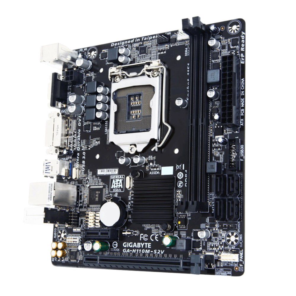 Ana plata Gıgabyte GA-H110M-S2V — Ana platalar, Bakı (3)