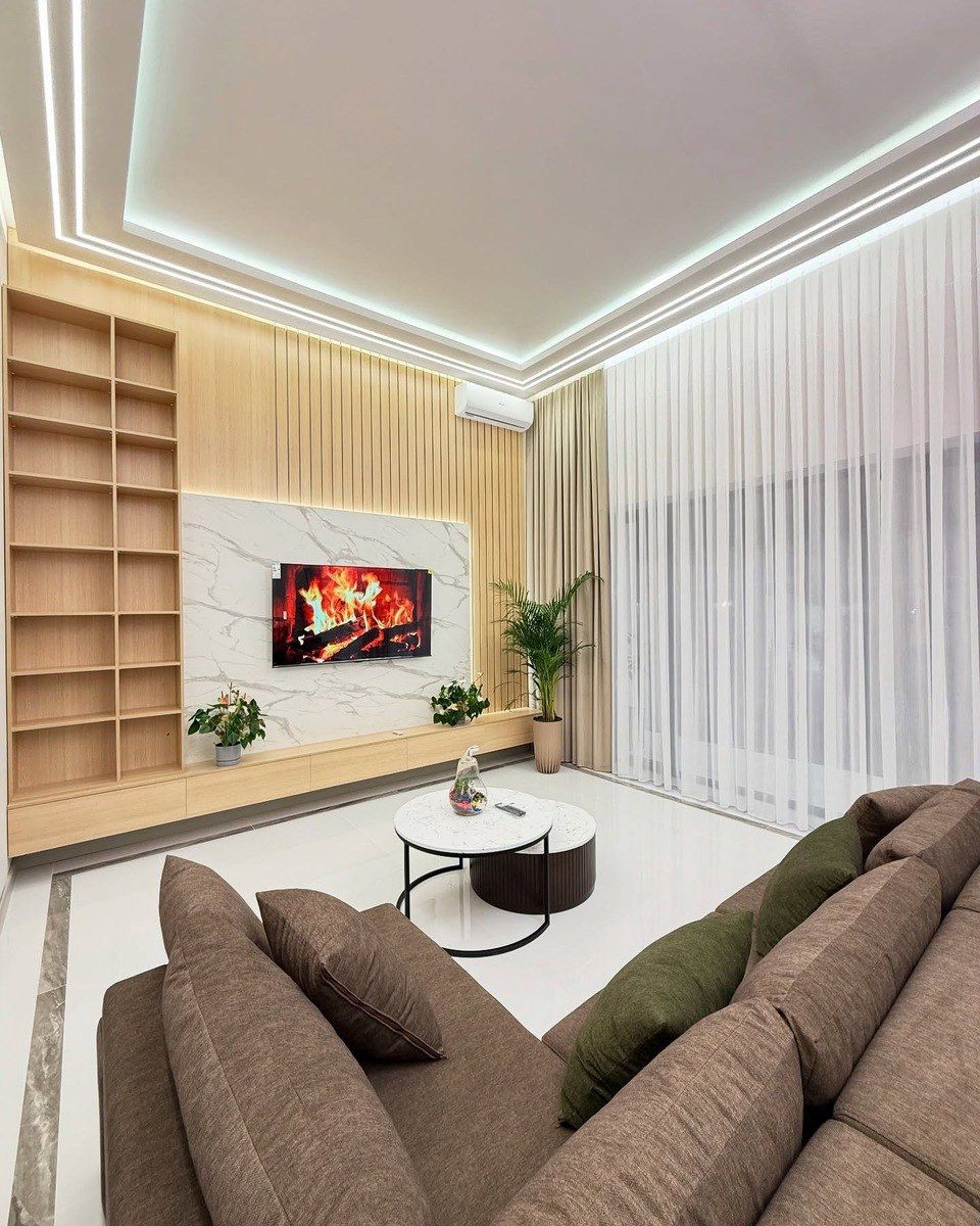 İcarəyə verilir 5 otaqlı həyət evi/bağ evi 400 m² — Ev, villa, Bakı (12)