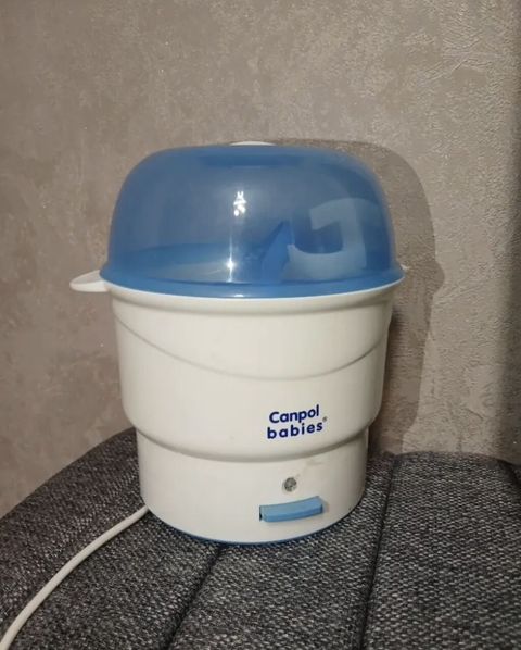 Canpol babies buxarlı sterilizator - Elektrikli buxarlı sterilizator — Digah