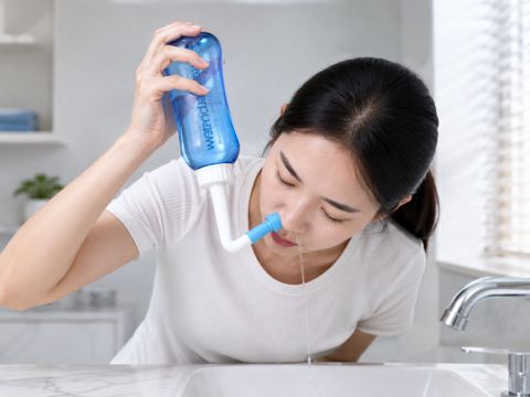 Waterpulse Burun Yuma Butulkası – Sinusit və Allergiyaya Qarşı Burun Duşu (Yeni) — Bakı