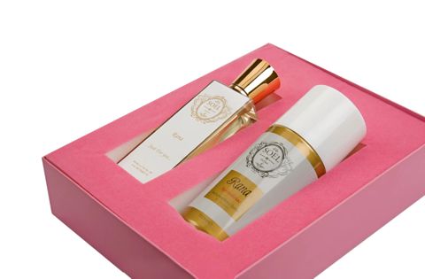 Soel Parfum Rana qadınlar üçün ətir dəsti (ətir suyu 50 ml + bədən spreyi 150 ml) — Bakı